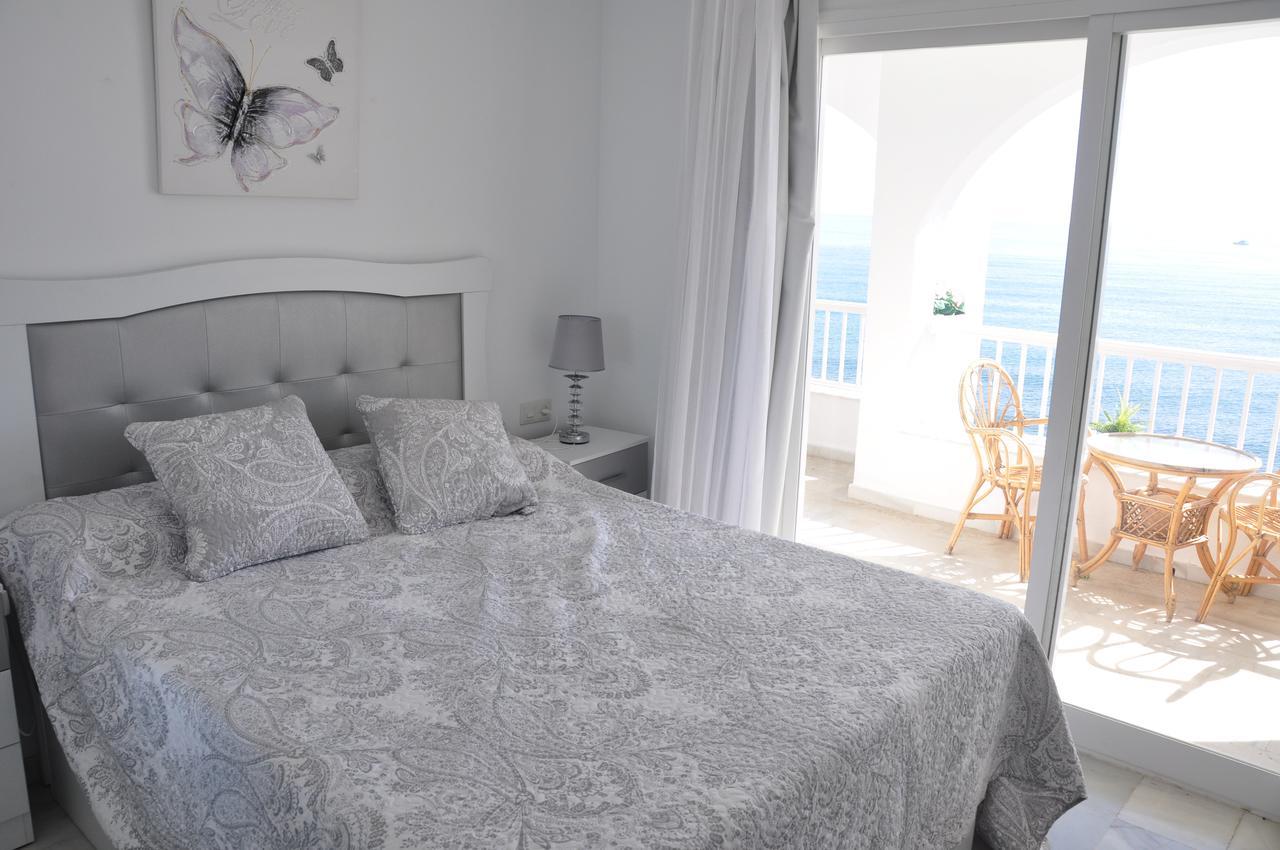 Aguamarina A3 Vistas Al Mar Primera Linea De Playa Apartment Mijas Costa Exterior photo