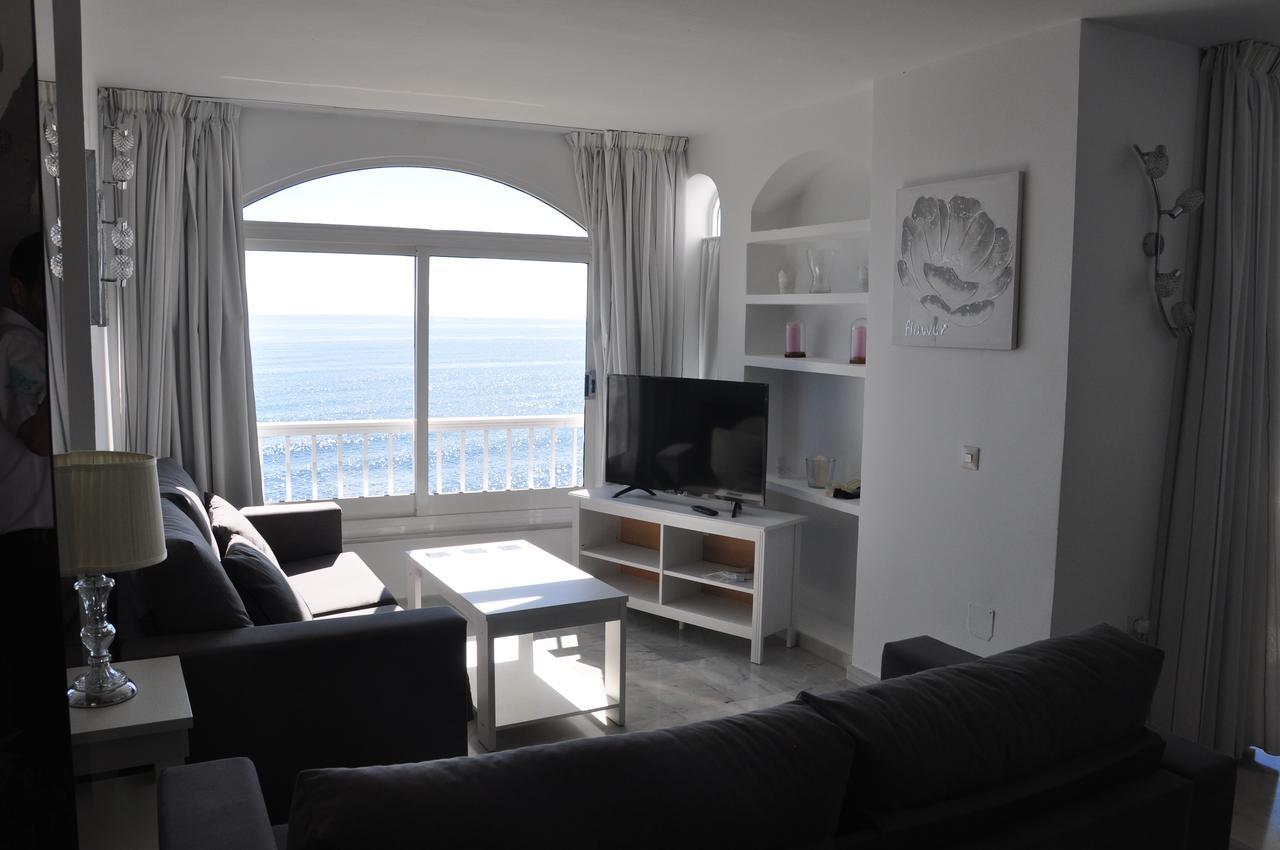 Aguamarina A3 Vistas Al Mar Primera Linea De Playa Apartment Mijas Costa Exterior photo